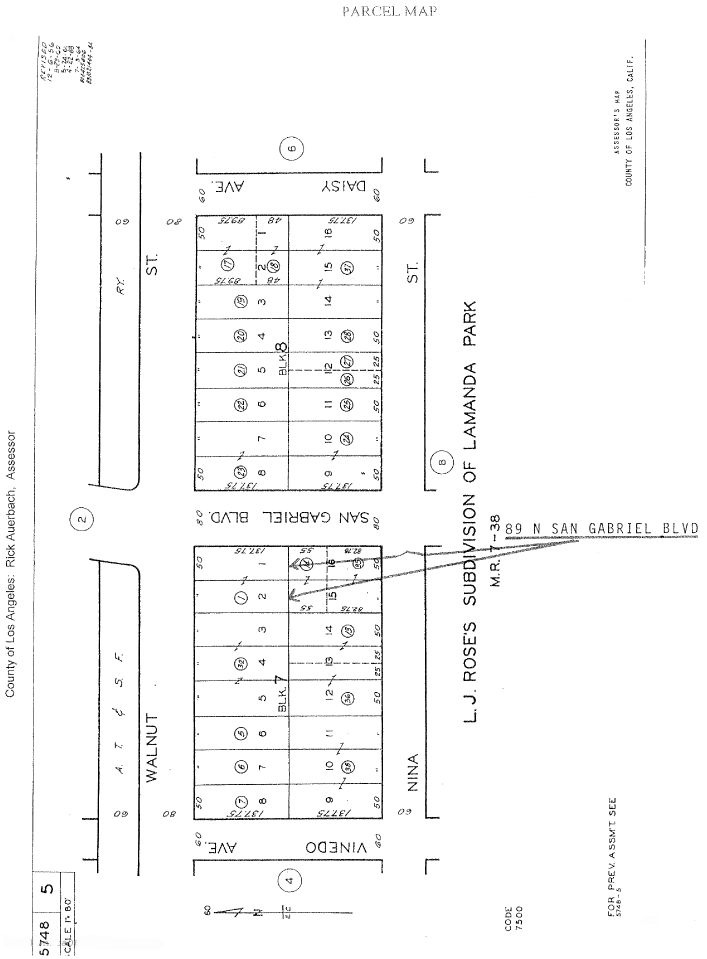 (PARCEL MAP)